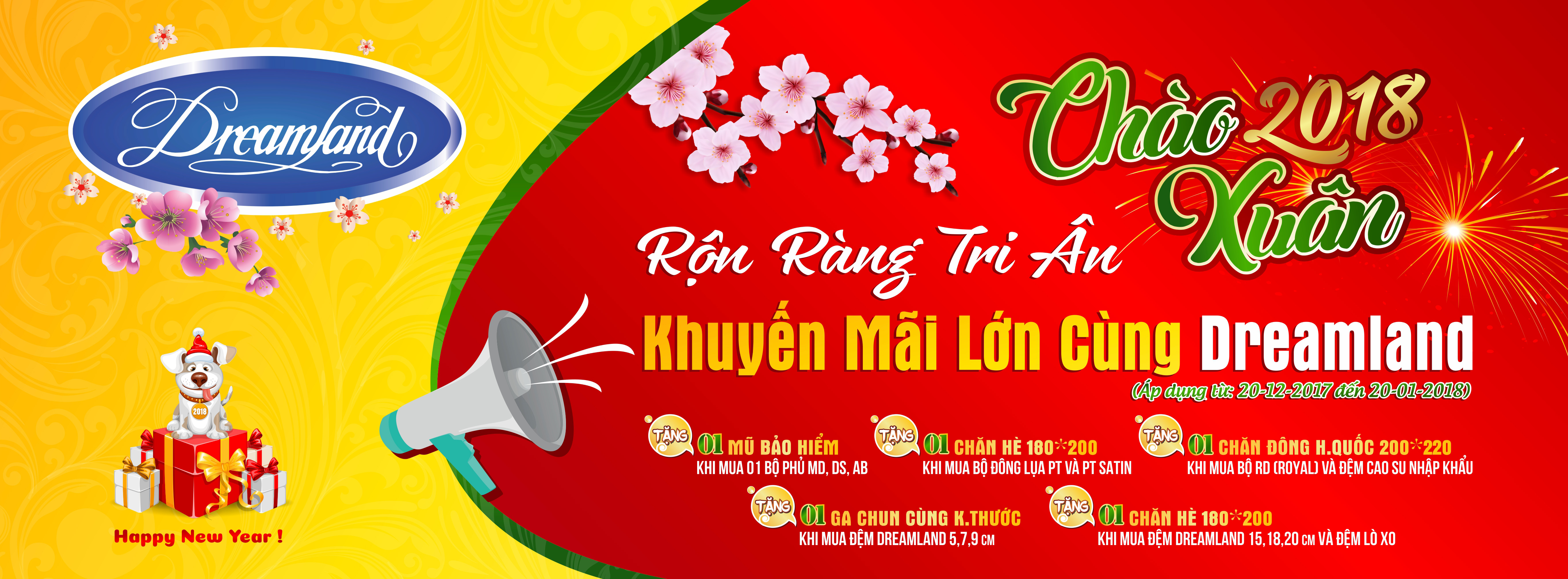 Rộn Ràng Tri Ân - Khuyến Mãi Cùng DREAMLAND